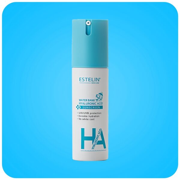 ضدآفتاب پمپی هیالورونیک اسید استلین با SPF50