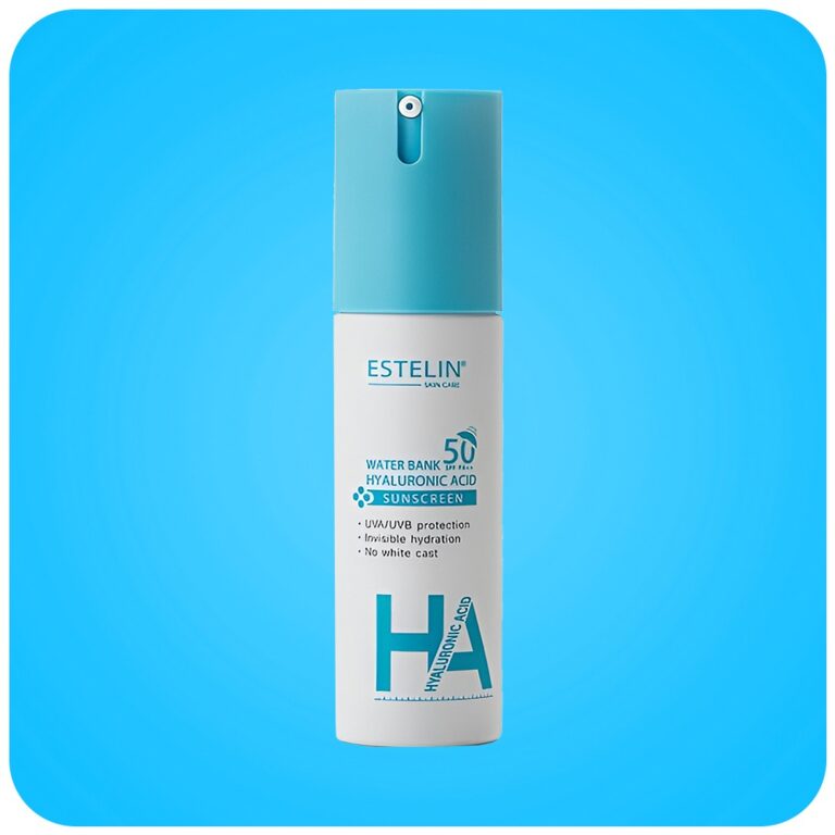 ضدآفتاب پمپی هیالورونیک اسید استلین با SPF50
