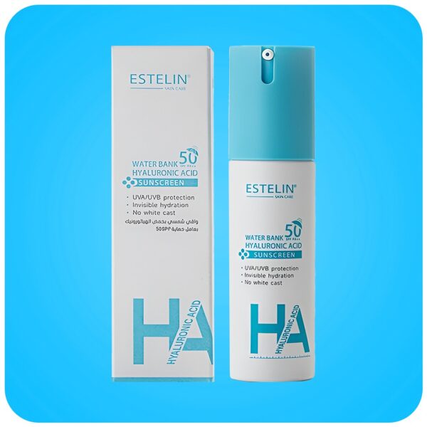 ضدآفتاب پمپی هیالورونیک اسید استلین با SPF50