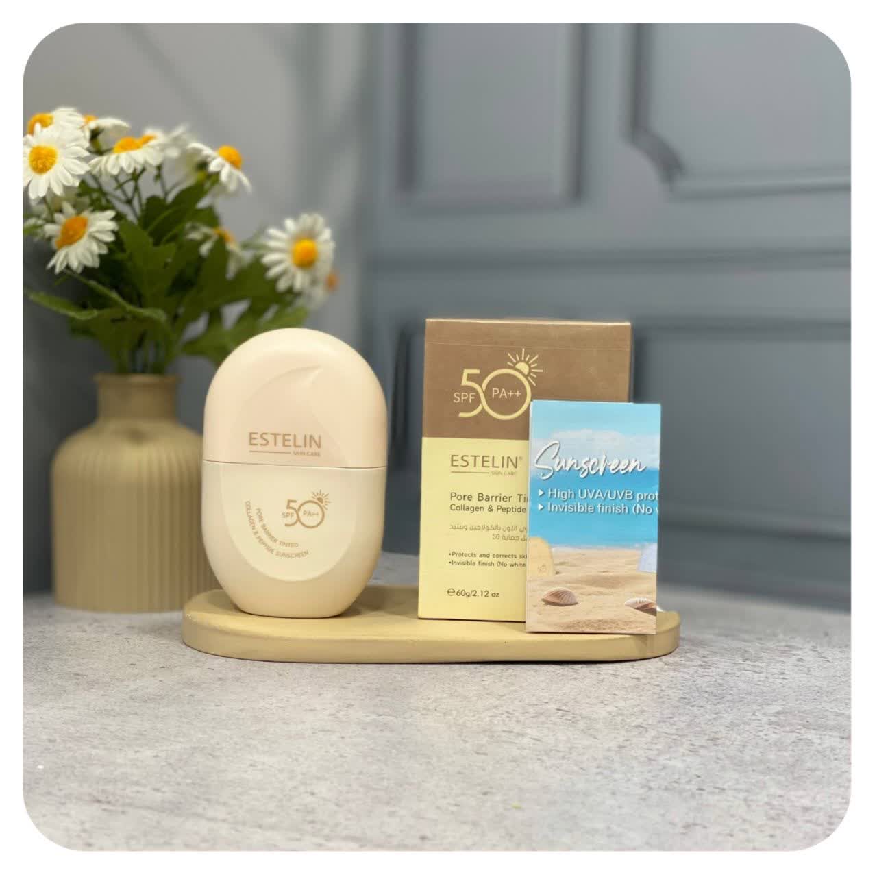 ضدآفتاب کلاژن و پپتید استلین spf50 ضدآفتاب کلاژن و پپتید استلین spf50
