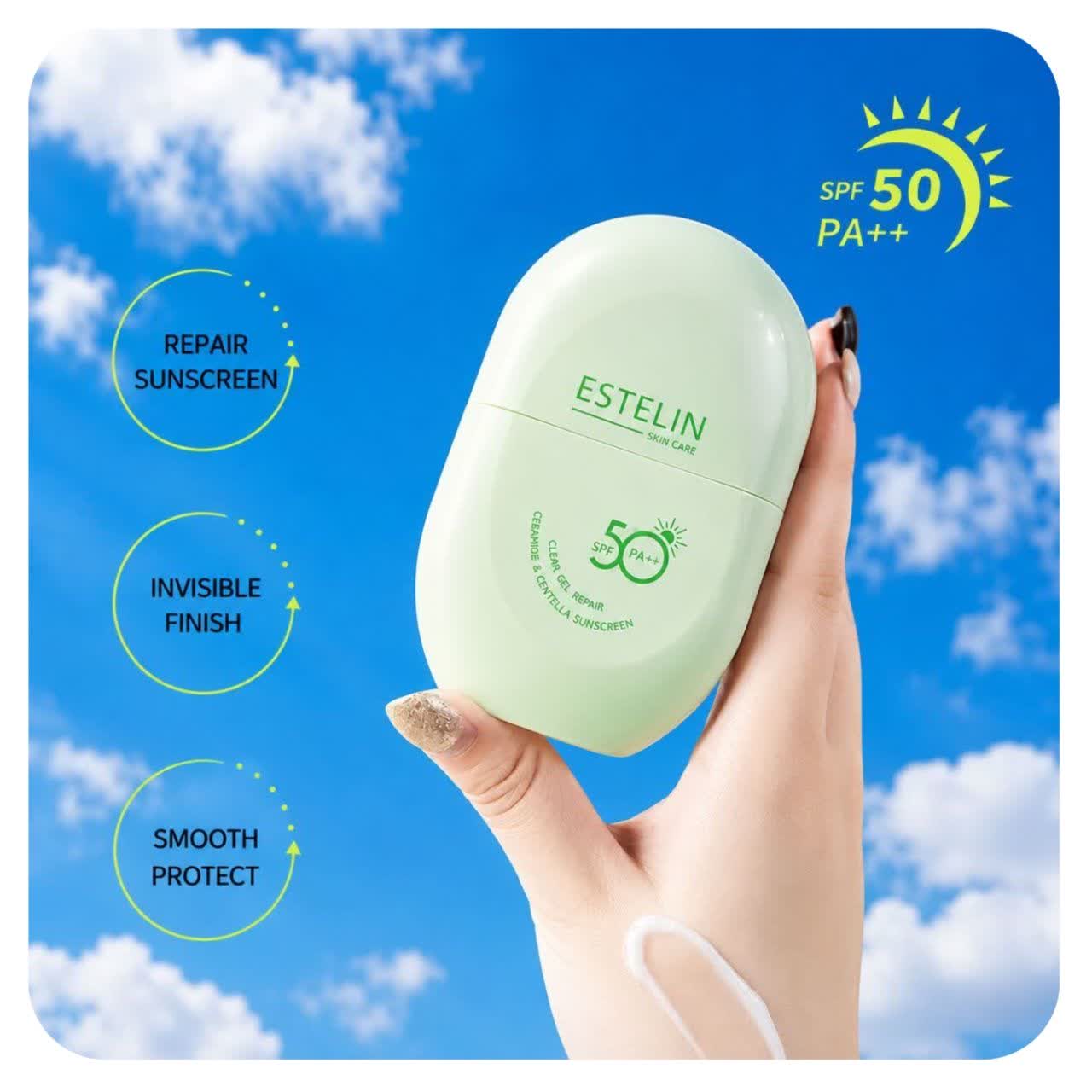 ضدآفتاب ترمیم کننده سنتلا استلین spf50 ضدآفتاب ترمیم کننده سنتلا استلین spf50